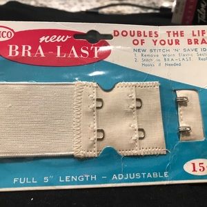 Vintage From 1950’s Bra Repair Bra-Last by Gemco Sewing Brassiere New